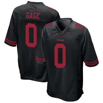 Men's San Francisco 49ers Russell Gage Black Alternate Jersey - Game