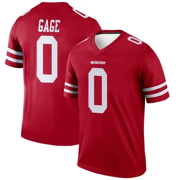 Men's Nike San Francisco 49ers Russell Gage Scarlet Jersey - Legend