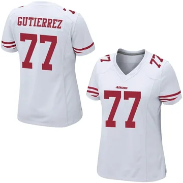 Men's Nike Alfredo Gutierrez Scarlet San Francisco 49ers Game Jersey