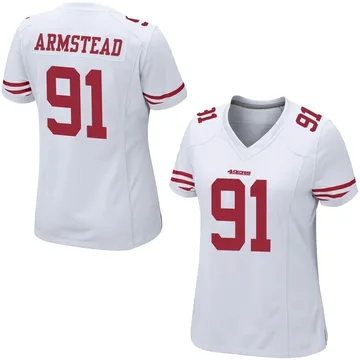 Women's Nike Arik Armstead White San Francisco 49ers Player Game Jersey