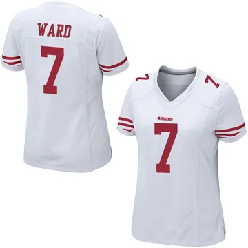 Women's Nike Charvarius Ward Scarlet San Francisco 49ers Game Player Jersey