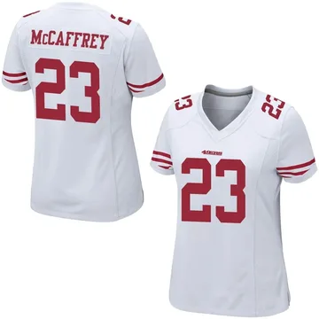 Men's Nike Christian McCaffrey Scarlet San Francisco 49ers Game Player  Jersey