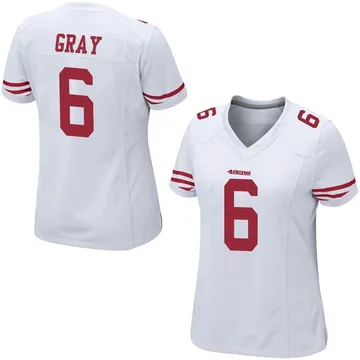 Men's San Francisco 49ers #86 Danny Gray White Stitched Football Jersey on  sale,for Cheap,wholesale from China