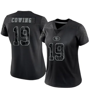 Women's Nike San Francisco 49ers Jacob Cowing Black Reflective Jersey - Limited