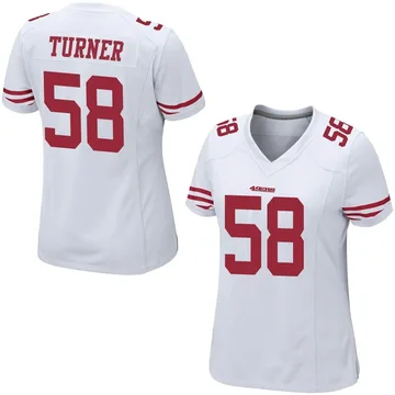 Keena Turner Name & Number Game Day V-Neck T-Shirt - Red - Tshirtsedge