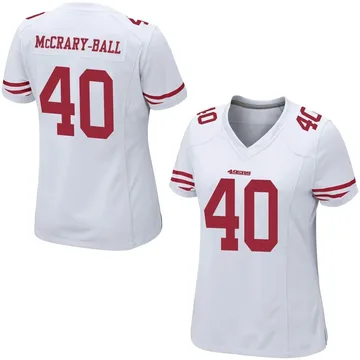 Women's Nike Marcelino McCrary-Ball Scarlet San Francisco 49ers