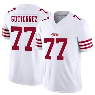 Men's Nike Alfredo Gutierrez Scarlet San Francisco 49ers Game Jersey