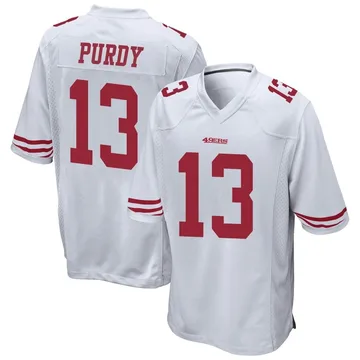 Men's Nike Brock Purdy Scarlet San Francisco 49ers Alternate Game Player  Jersey