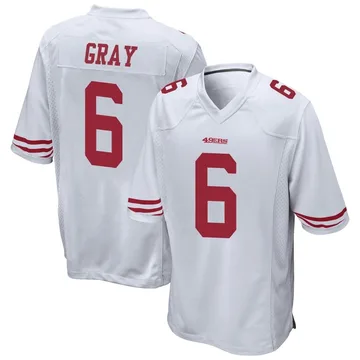 Men's San Francisco 49ers #86 Danny Gray White Stitched Football Jersey on  sale,for Cheap,wholesale from China