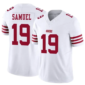 Men's Nike Deebo Samuel White San Francisco 49ers Vapor F.U.S.E. Limited Jersey