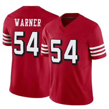 Youth Nike Fred Warner Scarlet San Francisco 49ers Alternate