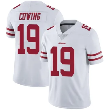 Youth Nike San Francisco 49ers Jacob Cowing White Vapor Untouchable Jersey - Limited