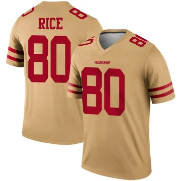 Youth Mitchell Ness Jerry Rice Scarlet/Gold San Francisco, 43% OFF