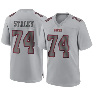 Men's Nike Joe Staley White San Francisco 49ers Color Rush Legend Jersey