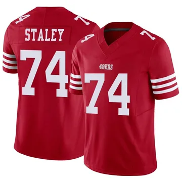 San Francisco 49ers #74 Jersey Joe Staley Limited Vapor