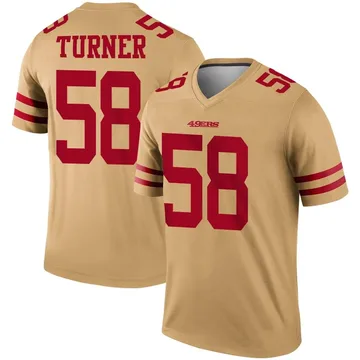 Keena Turner Name & Number Game Day V-Neck T-Shirt - Red - Tshirtsedge