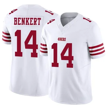 Youth Nike San Francisco 49ers Kurt Benkert White Vapor F.U.S.E. Jersey - Limited