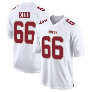 Youth Nike San Francisco 49ers Lewis Kidd White Fashion Jersey - Game