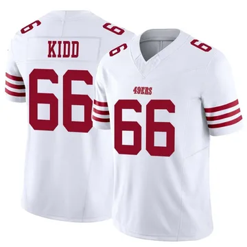 Youth Nike San Francisco 49ers Lewis Kidd White Vapor F.U.S.E. Jersey - Limited