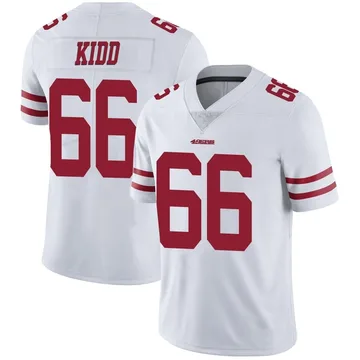 Youth Nike San Francisco 49ers Lewis Kidd White Vapor Untouchable Jersey - Limited