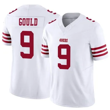 San Francisco 49ers Robbie Gould Gold Inverted Legend Jersey - Dingeas