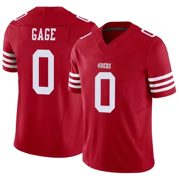 Youth Nike San Francisco 49ers Russell Gage Scarlet Vapor F.U.S.E. Jersey - Limited