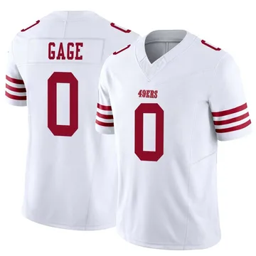 Youth Nike San Francisco 49ers Russell Gage White Vapor F.U.S.E. Jersey - Limited