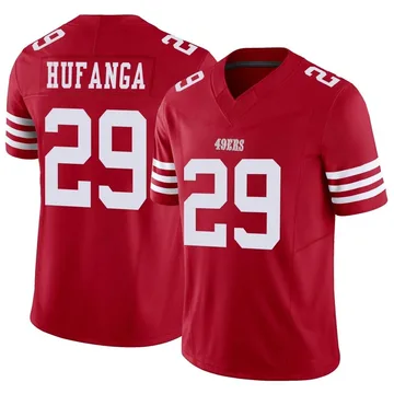 Women's Nike Talanoa Hufanga Scarlet San Francisco 49ers Game Jersey