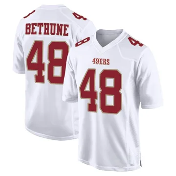 Youth Nike San Francisco 49ers Tatum Bethune White Fashion Jersey - Game