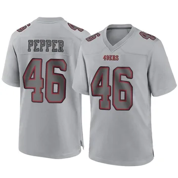 Men's Nike Taybor Pepper Scarlet San Francisco 49ers Game Jersey