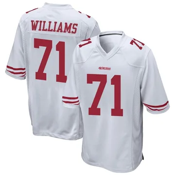 Youth Nike San Francisco 49ers Trent Williams White Jersey - Game