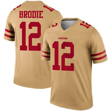 Wilson, Shirts, Vintage7s Wilsonjohn Brodie San Francisco 49ers Jersey  Mens Medium Rare